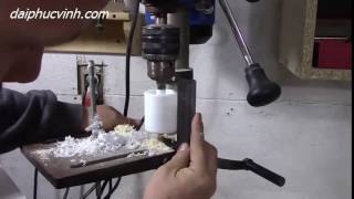 Tự chế máy dán cạnh đẩy tay