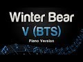 V (BTS) - Winter Bear (Piano Version)