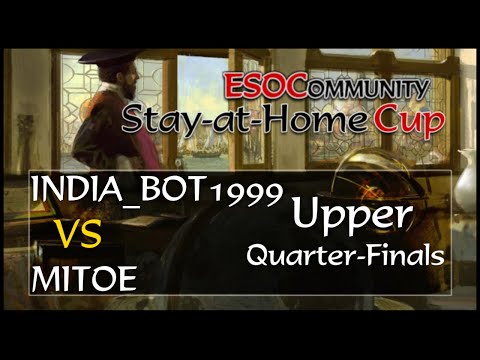 [AoE3] Mitoe vs India_Bot1999 — Quarter-Finals UB — $750 ESOC Stay-at-Home Cup ⚔️