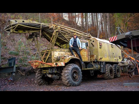 KRAZ 255B Cold Start Attempt After 20 Years – Engine Won’t Fire Up?