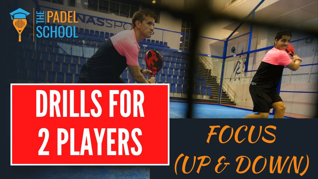 Up and down movement drills for two players
