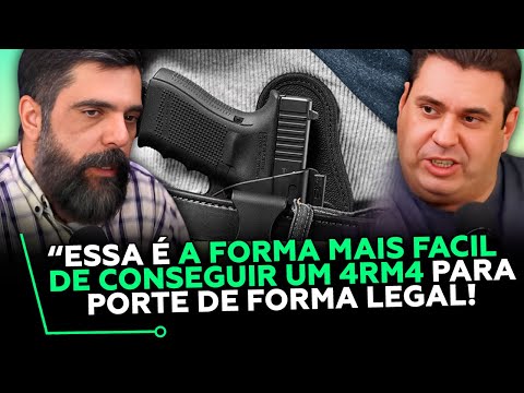 COMO TER UM PORTE DE ARMA LEGAL? FORMA MAIS FACIL... - JÚLIO PREPPERS e ENG LÉO