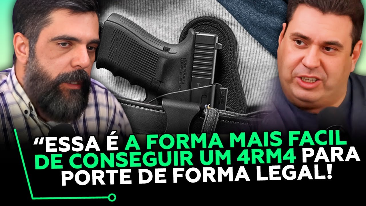 COMO TER UM PORTE DE ARMA LEGAL? FORMA MAIS FACIL... - JÚLIO PREPPERS e ENG LÉO
