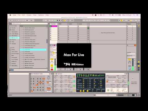 Ableton Live - Generative drone