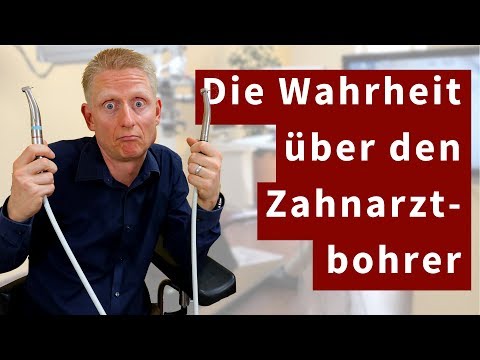 Die nüchterne Wahrheit über das Bohren beim Zahnarzt