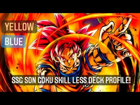 SSG Son Goku Crimson Warrior : Blue Yellow Deck Profile : Dragon Ball Super Card Game TCG
