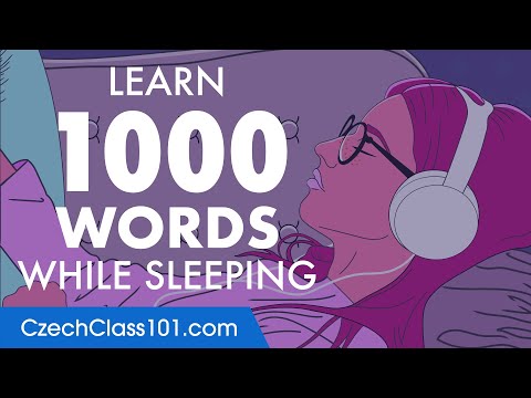 Czech Conversation: Learn while you Sleep with 1000 words
