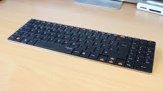 Video thumbnail for Rapoo E9070 unboxing and first look (wireless keyboard) by TechnikLoft