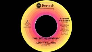 Lenny Williams - You Got Me Running - ABC Records AB 12387 1978