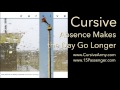 Cursive - Absence Makes the Day Go Longer