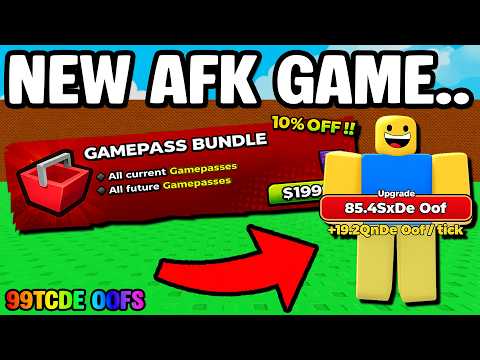 i got INFINITE OOFS with EVERY GAMEPASS in NOOB INCREMENTAL...