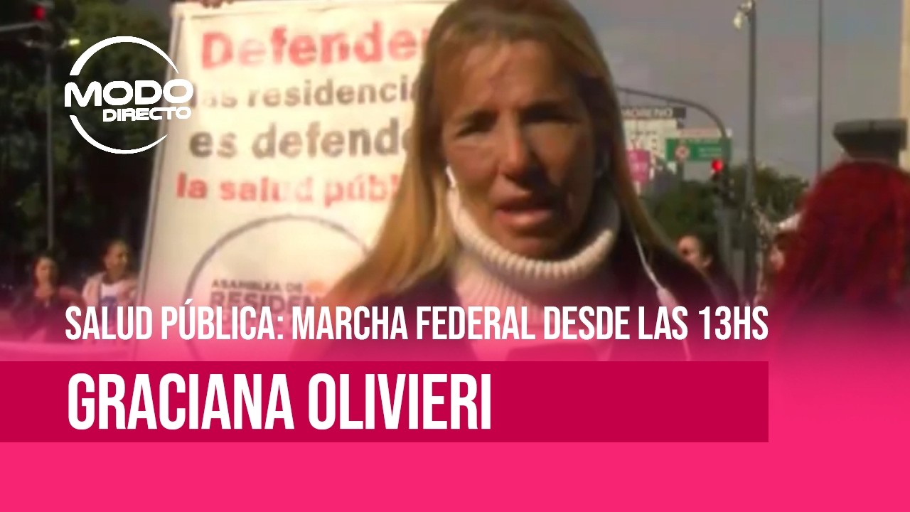 Modo Directo | Salud Pública - Graciana Olivieri