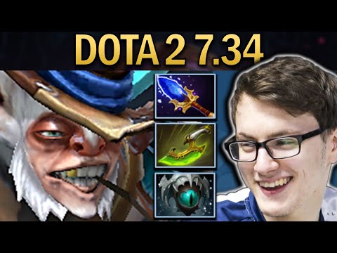 Meepo Dota 2 7.34 Gameplay Miracle with Skadi - 1100 XPM