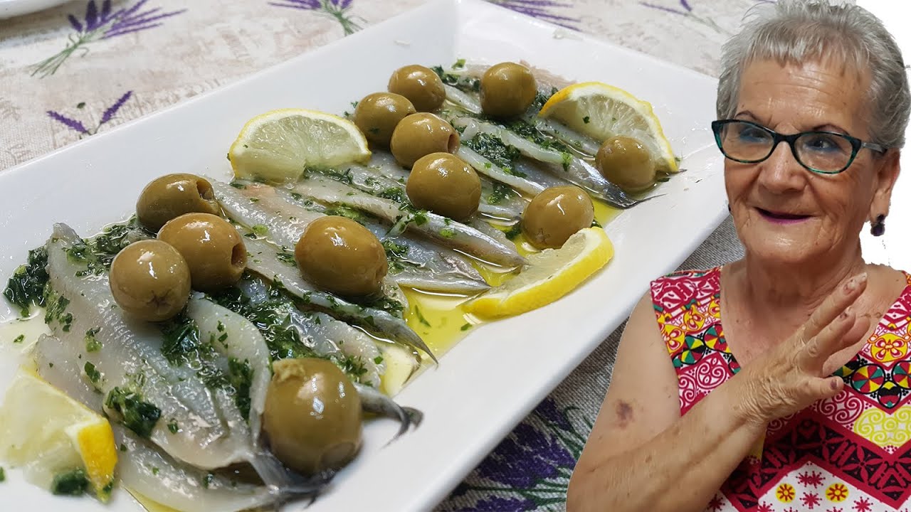 Como hacer BOQUERONES en VINAGRE ( Receta Superfacil )