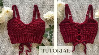 Hot Cocoa Bralette Tutorial