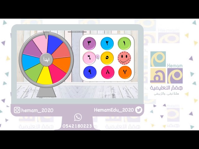 ‏( عجلة الألوان )