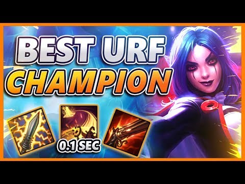 *100% CRIT* HANDS DOWN MOST BROKEN URF CHAMPION (NOT EVEN CLOSE) - BunnyFuFuu URF