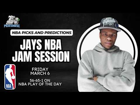 Friday NBA Picks 3/6/26 | Jay's NBA Jam Session