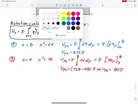 A5 – Rotationsvolumen und Mantelfläche (Klausur WiSe 22/23)