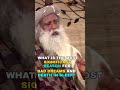 What is the most significant reason for bad dreams and death in sleep? | Sadhguru Explains #shorts