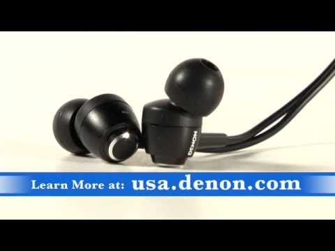 Denon AHC-560R In-Ear Headphones with Remote and Mic for iPhone/iPod