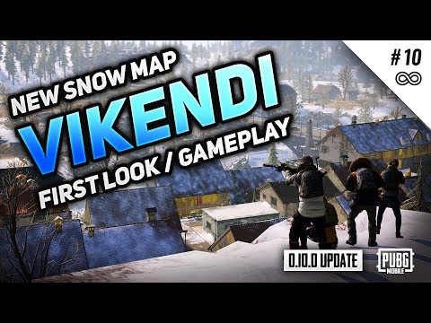 PUBG | New Snow Map | Vikendi | First look & Gameplay