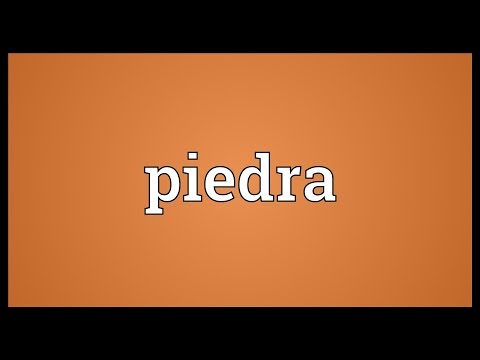 Piedra Meaning