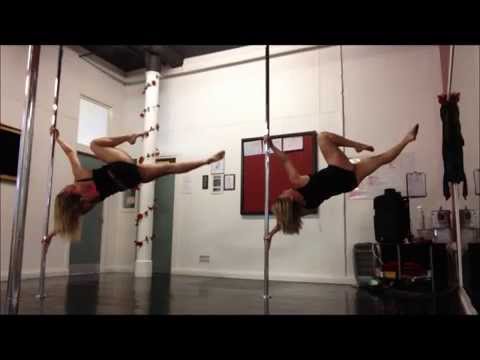 Elizabeth Gerrard and Nicola Burke Workout a little differently :)