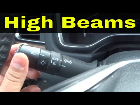 When To Use Your High Beams-And How To Use Them