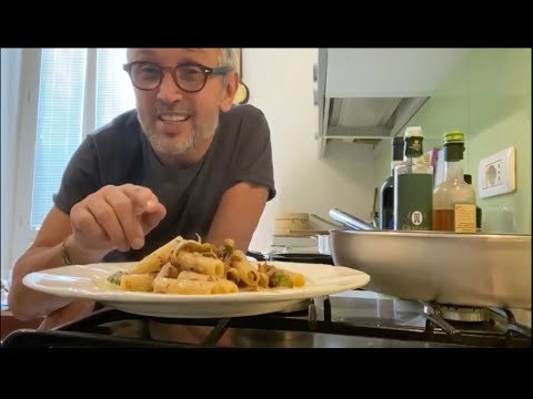 RIGATONI CON VERDURE che abbiamo a casa e FONDUTA! #IORESTOACASA...e cucino! | BRUNO BARBIERI