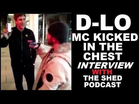 D-LO (MC Kicked In The Chest During Freestyle) INTERVIEW w/ The Shed Podcast | Grime Report Tv