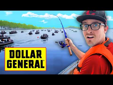 I Fished a Tournament With a Dollar Store Rod!