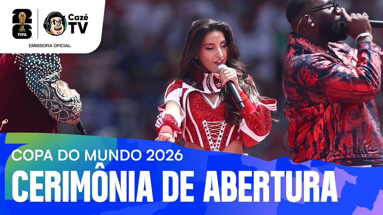 CONFIRA A CERIMÔNIA DE ABERTURA DO CANADÁ DIRETO DO TORONTO STADIUM | COPA DO MUNDO FIFA™ 2026