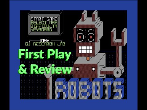 Attack of the PETSCII Robots First Play and Review (remastered)