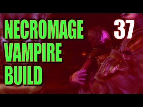 Skyrim Necromage Vampire Build Walkthrough Part 37: Alteration to 100
