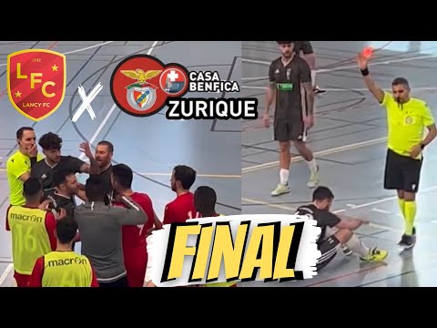 1º JOGO DA FINAL TEVE DE TUDO - EXPULSÃO, BRIG@ e GOLS..