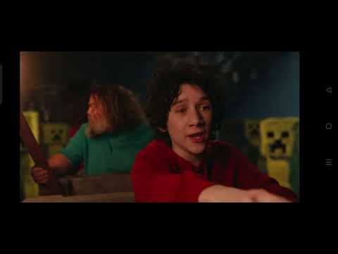 A Minecraft movie (2025) - Minecart chase scene