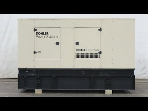 2015 Kohler 200REOZJF 200 kW diesel generator John Deere 6068HF285 EPA Tier 3 eng 164 Hrs CSDG #4107