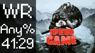Speed Game - Skyrim - Fini en 41:29. Bob Lennon et RealMyop