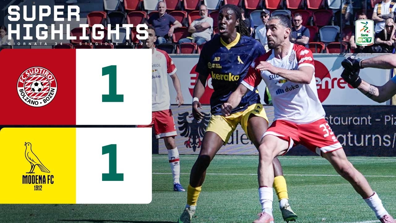 Südtirol vs Modena Highlights