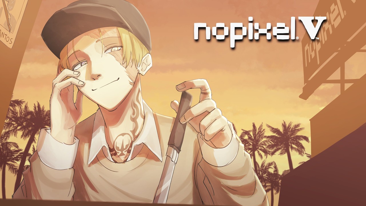 【nopixel V】BECOMING A REAL CRIMINAL PART 2【NIJISANJI EN | Luca Kaneshiro】