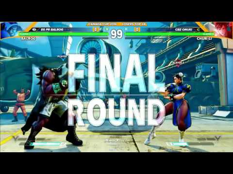 PR Balrog vs Onuki - Top 32 Canada Cup 2016