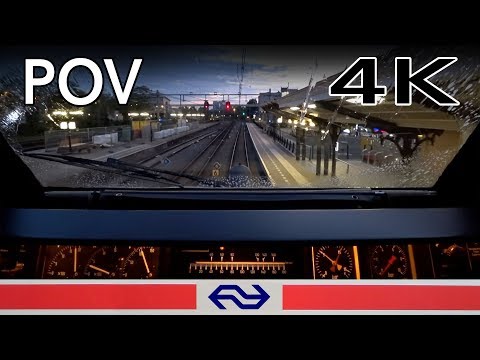 A clean new start! 4K TRAIN DRIVER'S POV Apeldoorn - Amersfoort ICM 15mei 2019