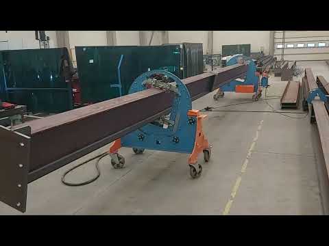 Steel Beam Rotator / Drehvorrichtung für Stahlprofile / Gerendaforgató