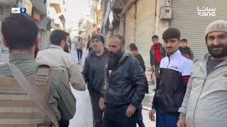 جولة لقائد الأمن الداخلي في حلب العقيد محمد عبد الغني داخل حي الشيخ مقصود ولق