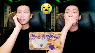 Namjoon Cries Reacting to Love Letters by ARMY LIVE ENG SUB | BTS 방탄소년단 정국 2023 RM WEVERSE Moni