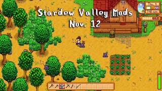 Stardew Valley Mods Nov 5 -12