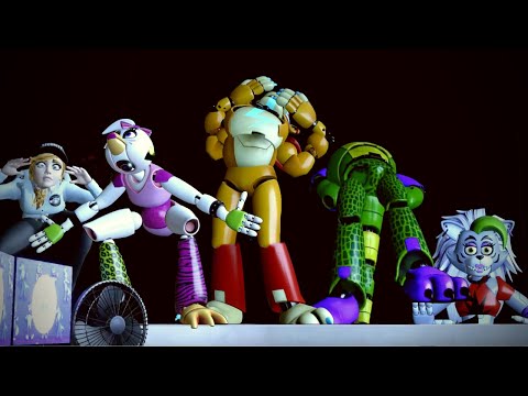 I Broke FNAF and Everyone Transform into Each Other Behind the Desk [FNAF Security Breach]