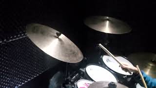 Prato de bateria em super câmera lenta #shorts