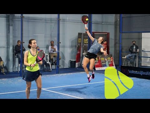 Lucía Pérez y Marta Barrera contra Ana Elliott y Mara Becerra. FIP Écija 1000 Promotion FAP